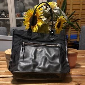 Kate Spade Black and Silver Tote